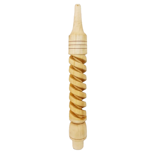 تنه قلیان چوبی گردو 50 سانتی طرح فنر 1004321 دیجی قلیون