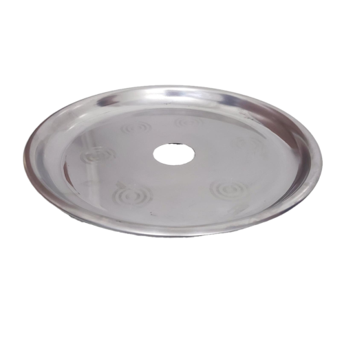 سینی استیل ساده طرح دار سوپر 1007064 دیجی قلیون سینی استیل ساده طرح دار سوپر 1007064 دیجی قلیون