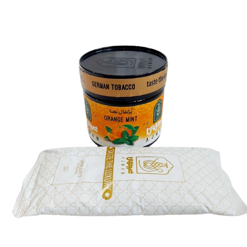 تنباکو 220گرمی پرتقال نعنا برند عجمان 1010547دیجی قلیون تنباکو 220گرمی پرتقال نعنا برند عجمان 1010547دیجی قلیون