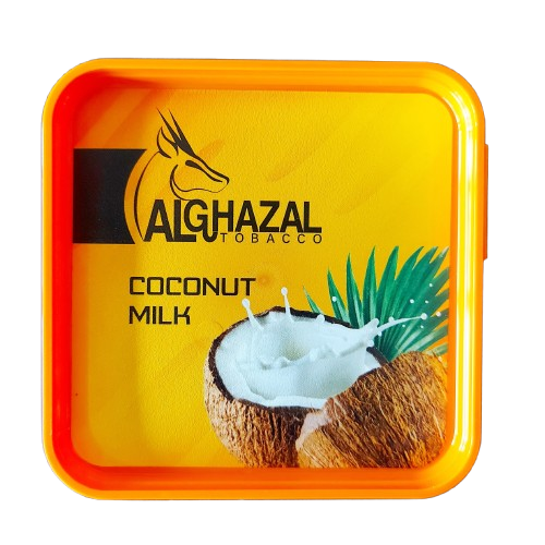 تنباکو 250گرمی شیر نارگیل برند الغزال 1010669 دیجی قلیون